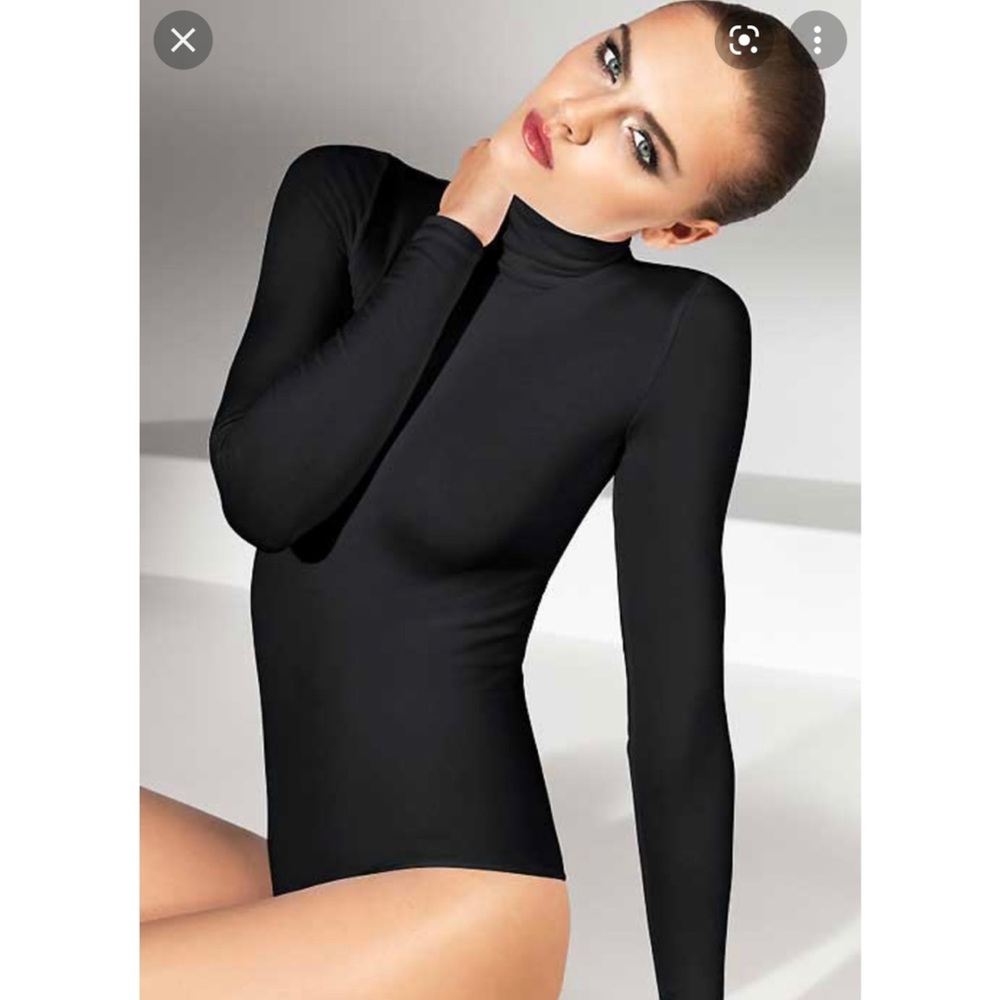 Wolford Black Colorado Turtleneck String Bodysuit - Picture 8 of 8